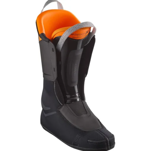 Chaussures de Ski Salomon S/Pro Alpha 100 Gw Black Dark Grey Met Orange Tiger