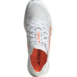 Chaussures de trail adidas Terrex Agravic Speed Ultra Cloud White / Impact Orange / Dash Grey