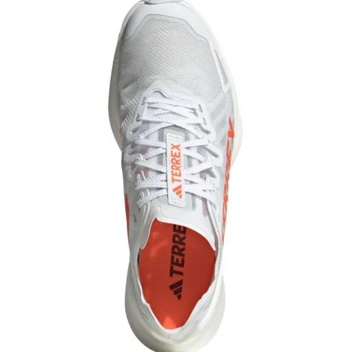 Chaussures de trail adidas Terrex Agravic Speed Ultra Cloud White / Impact Orange / Dash Grey