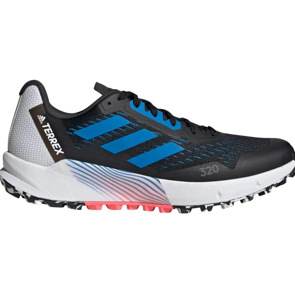 Chaussures de trail adidas Terrex Agravic Flow 2 Core Black Blue Rush Turbo