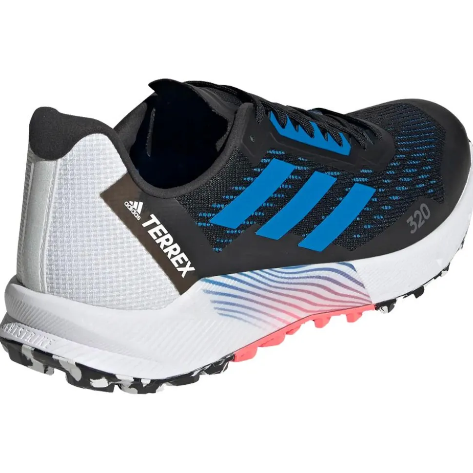 Chaussures de trail adidas Terrex Agravic Flow 2 Core Black Blue Rush Turbo