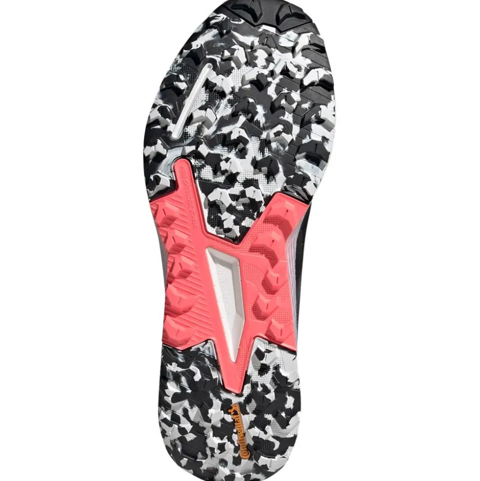 Chaussures de trail adidas Terrex Agravic Flow 2 Core Black Blue Rush Turbo