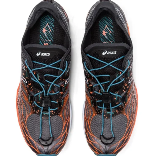 Chaussures de trail Asics Fujispeed Wmn Black Nova Orange