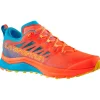 Chaussures de trail La Sportiva Jackal II Cherry Tomato Tropic Blue