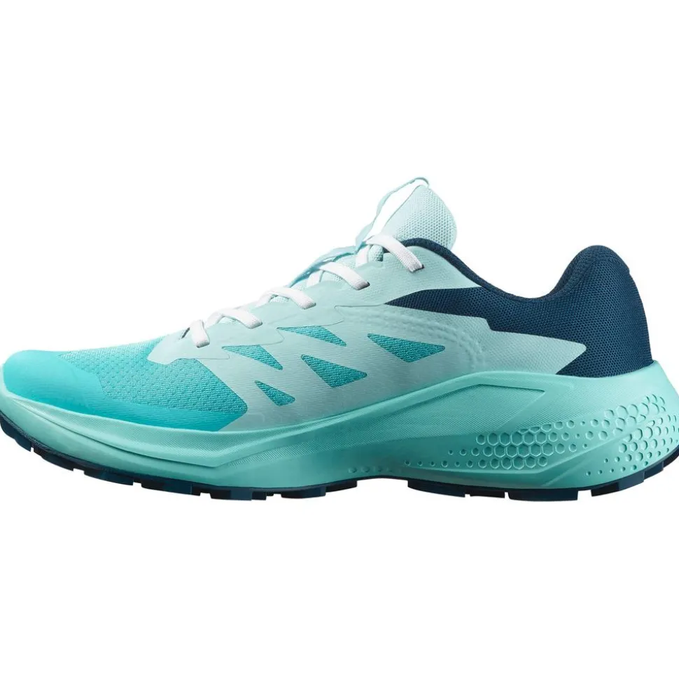 Chaussures de trail Salomon Alphaglide W Blue Curacao Poseidon Aruba Blue