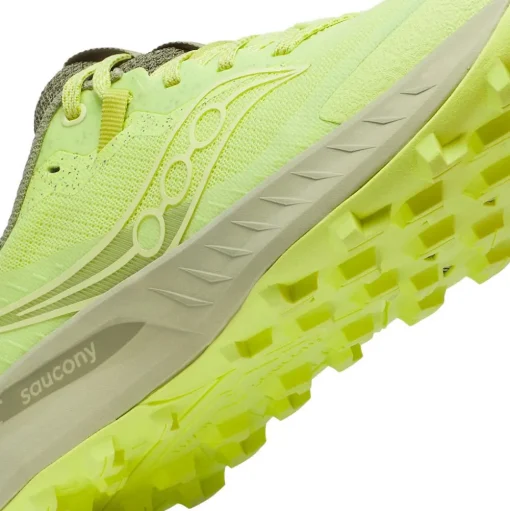 Chaussures de trail Saucony Peregrine 15 Wmn Sunny Hemlock