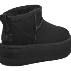 Chaussures UGG W Classic Ultra Mini Platform Black