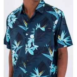 Chemise Hurley Rincon Short Sleeve Armored Navy