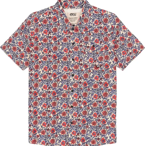 Chemise Picture Mataikona Short Sleeve Shirt Aster Print
