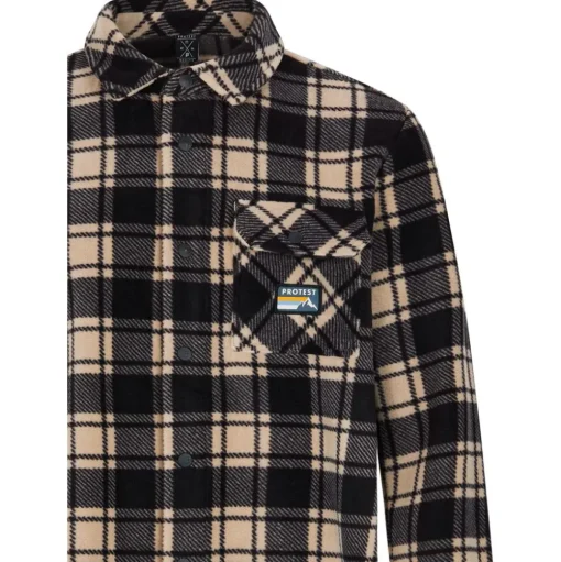 Chemise Protest Prtoutwell Outdoor Overshirt True Black