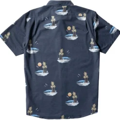 Chemise Vissla Tres Palmas Eco Short Sleeve Shirt Phantom