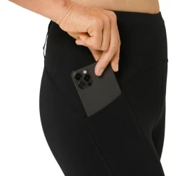 Collant de trail Asics W Road High Waist Capri Tight Performance Black