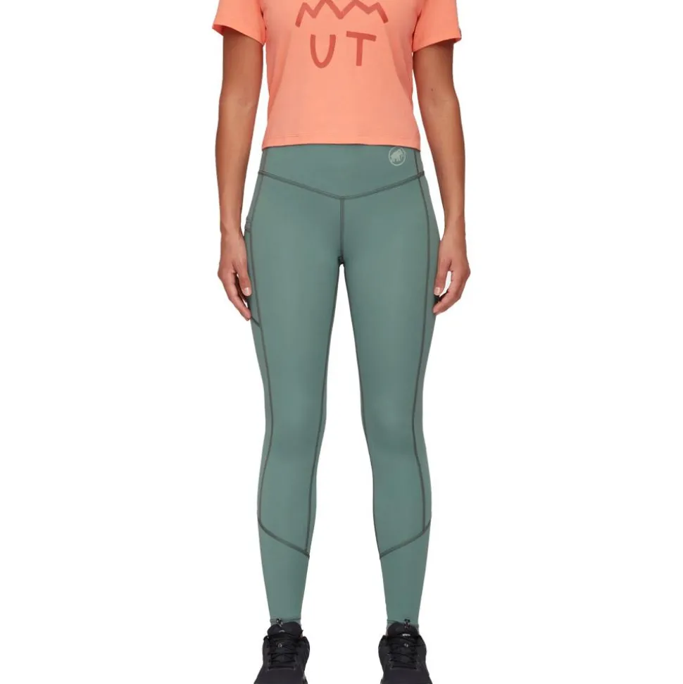 Collants d’escalade Mammut Massone Tight W Dark Jade