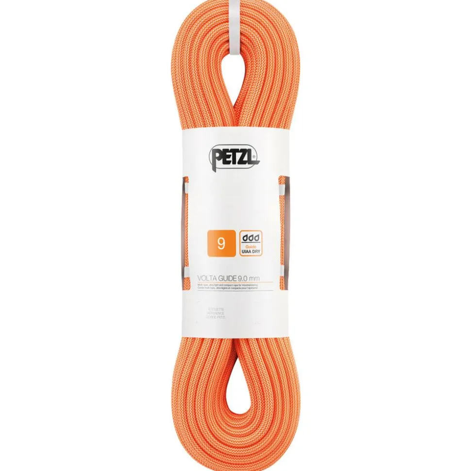 Corde Petzl Volta Guide 9mm Orange
