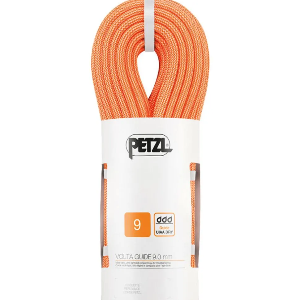 Corde Petzl Volta Guide 9mm Orange