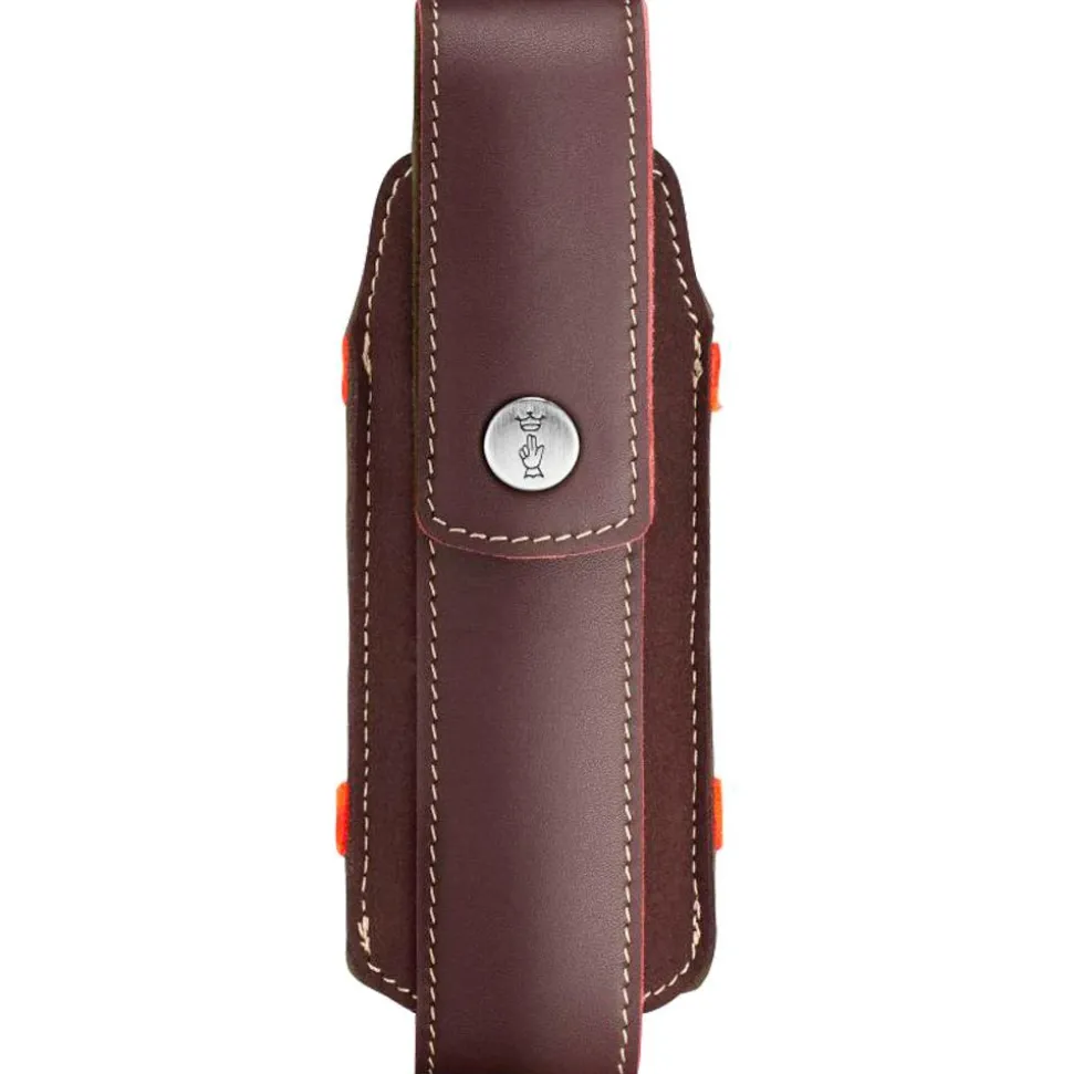 Couteaux Opinel Plumier Champignons 8 Vri + Etui Brown