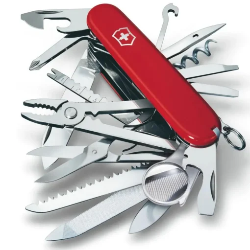 Couteaux Victorinox Swiss Champ Mat Red