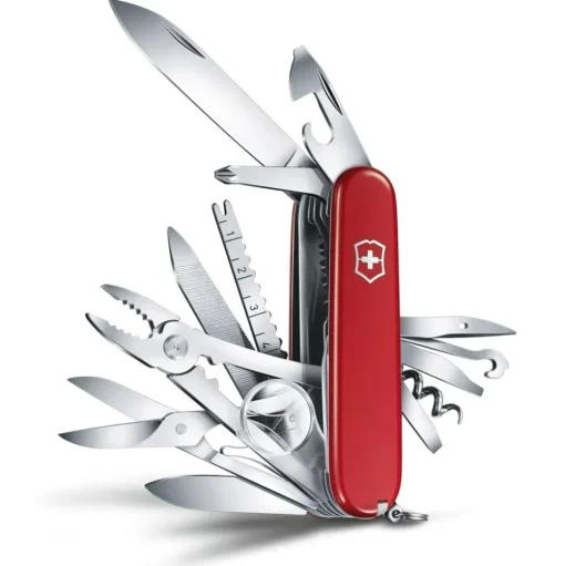 Couteaux Victorinox Swiss Champ Mat Red
