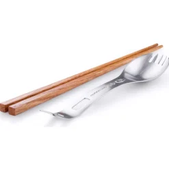 Couverts GSI Outdoor Kung Foon Stainless Steel Grey