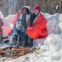 Couverture de survie SOL Emergency Blanket Double Orange