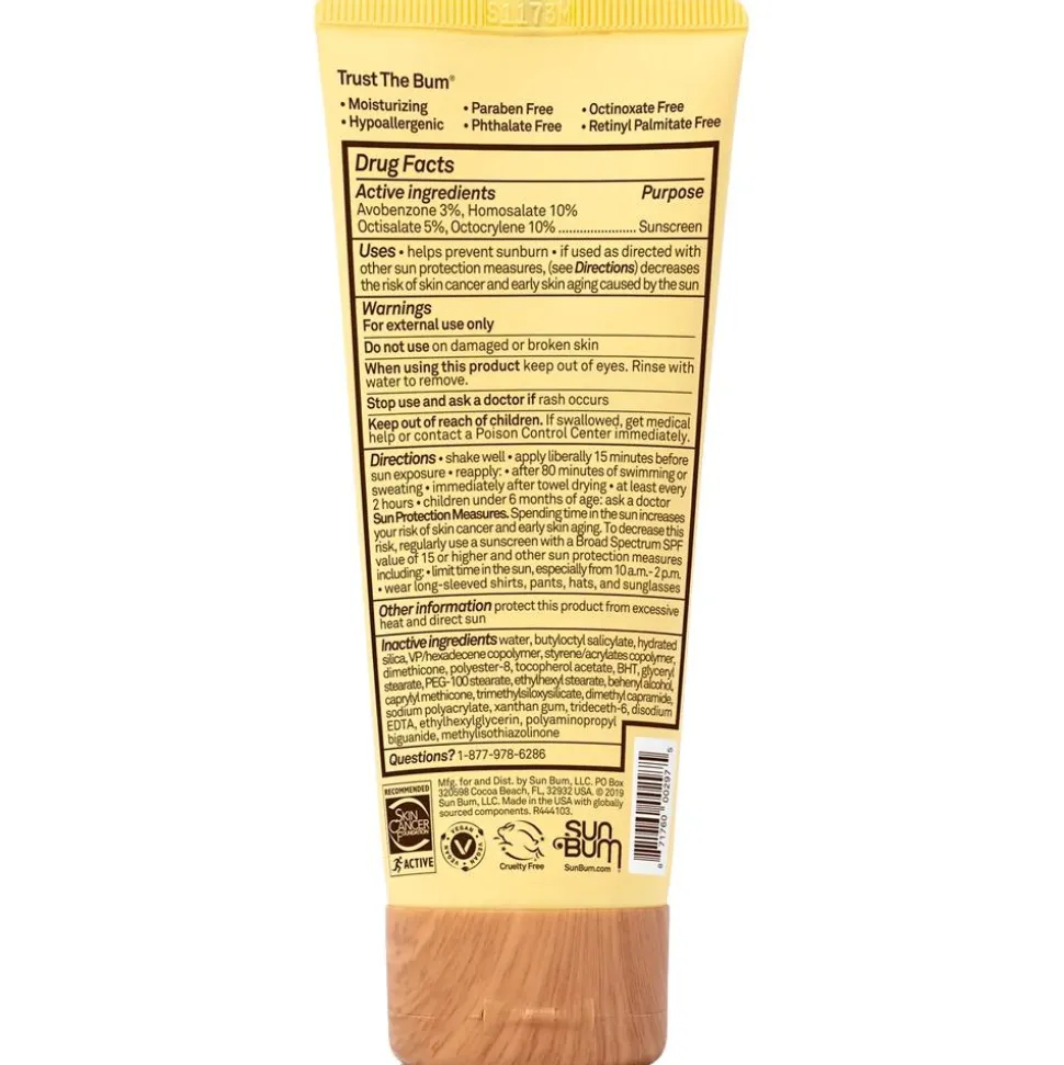 Crème solaire Sun Bum Original SPF 50 Sunscreen Face Lotion