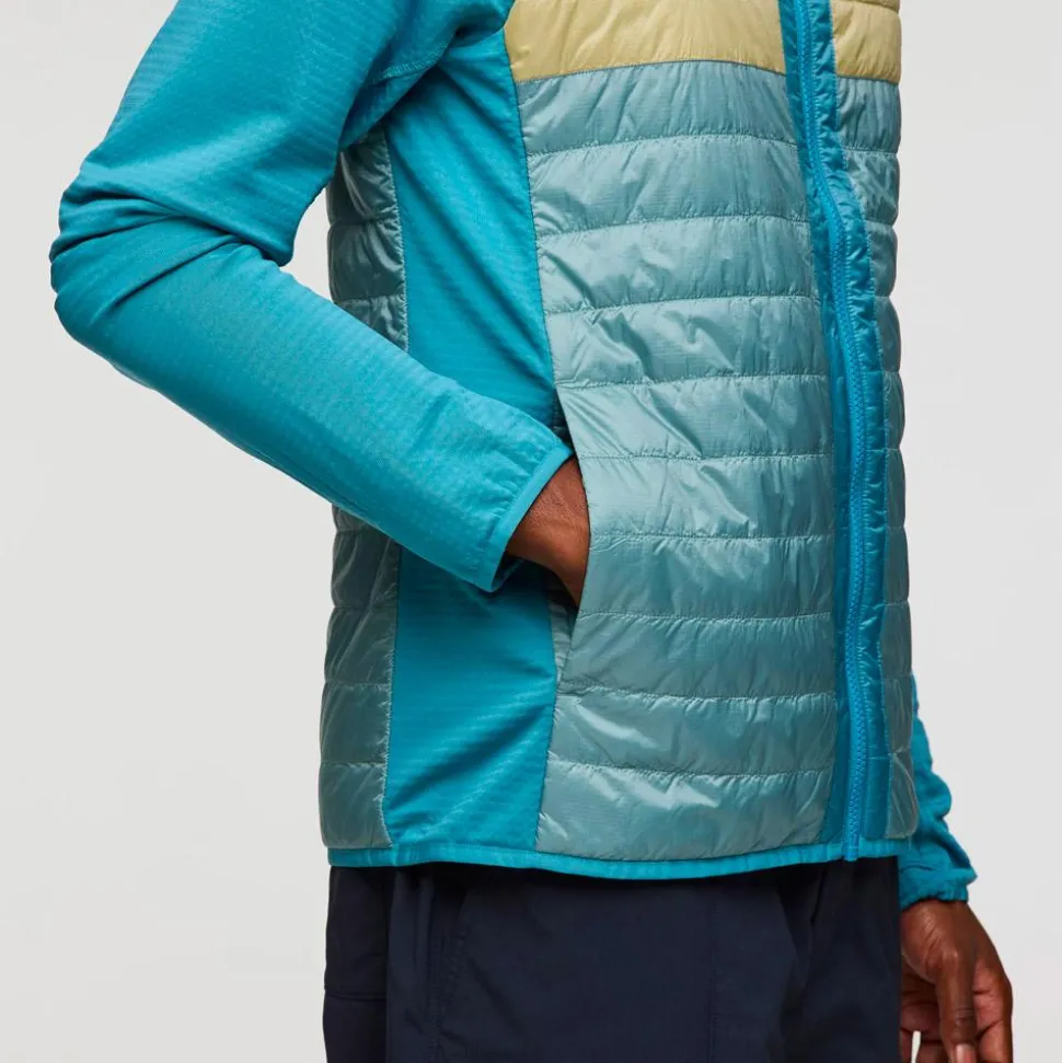 Doudoune Cotopaxi Capa Hybrid Insulated Hooded Jacket M Drizzle And Bluegrass