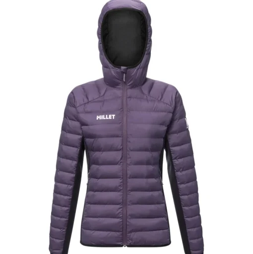 Doudoune Millet Fitz Roy Warm Hoodie W Purple Velvet Black