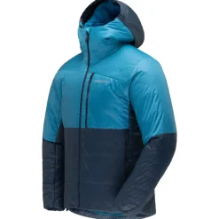 Doudoune Norrona Falketind Thermo60 Hood M's Haiwaiian Surf indigo