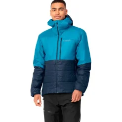 Doudoune Norrona Falketind Thermo60 Hood M's Haiwaiian Surf indigo
