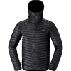 Doudoune Norrona Trollveggen Down 800 Super Light Hood Caviar Black