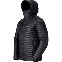 Doudoune Norrona Trollveggen Down 800 Super Light Hood Caviar Black