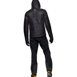 Doudoune Norrona Trollveggen Down 800 Super Light Hood Caviar Black