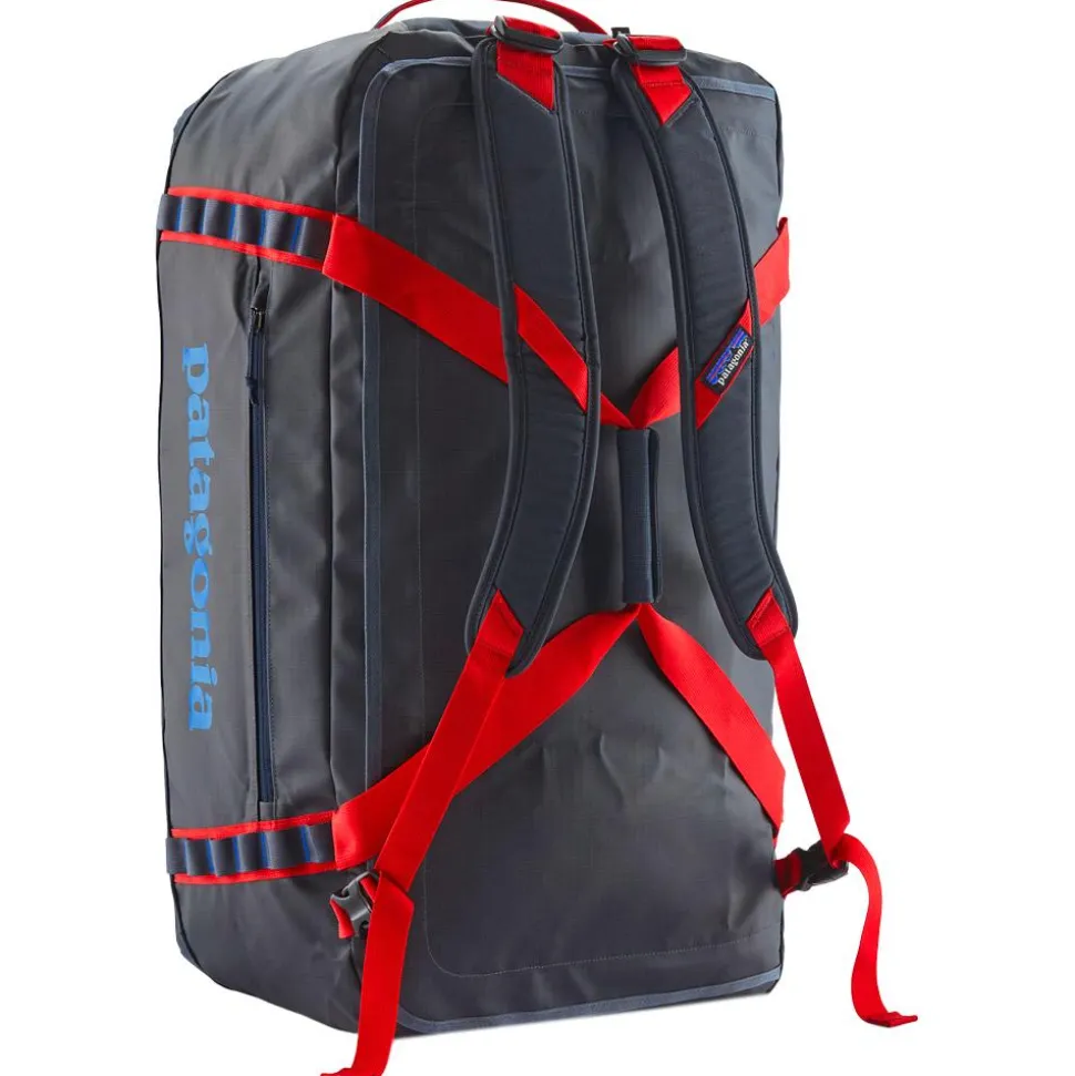 Duffel Patagonia Black Hole Duffel 70L Smolder Blue Amanita Red