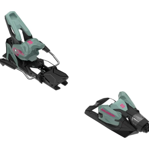 Fix Ski Salomon Strive 14 Gw Iceberg Green Black Sachet Pink D90