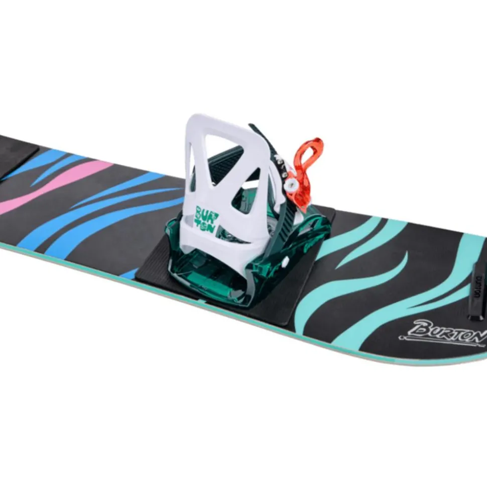 Fix Snowboard Burton Mini Grom Multi Green