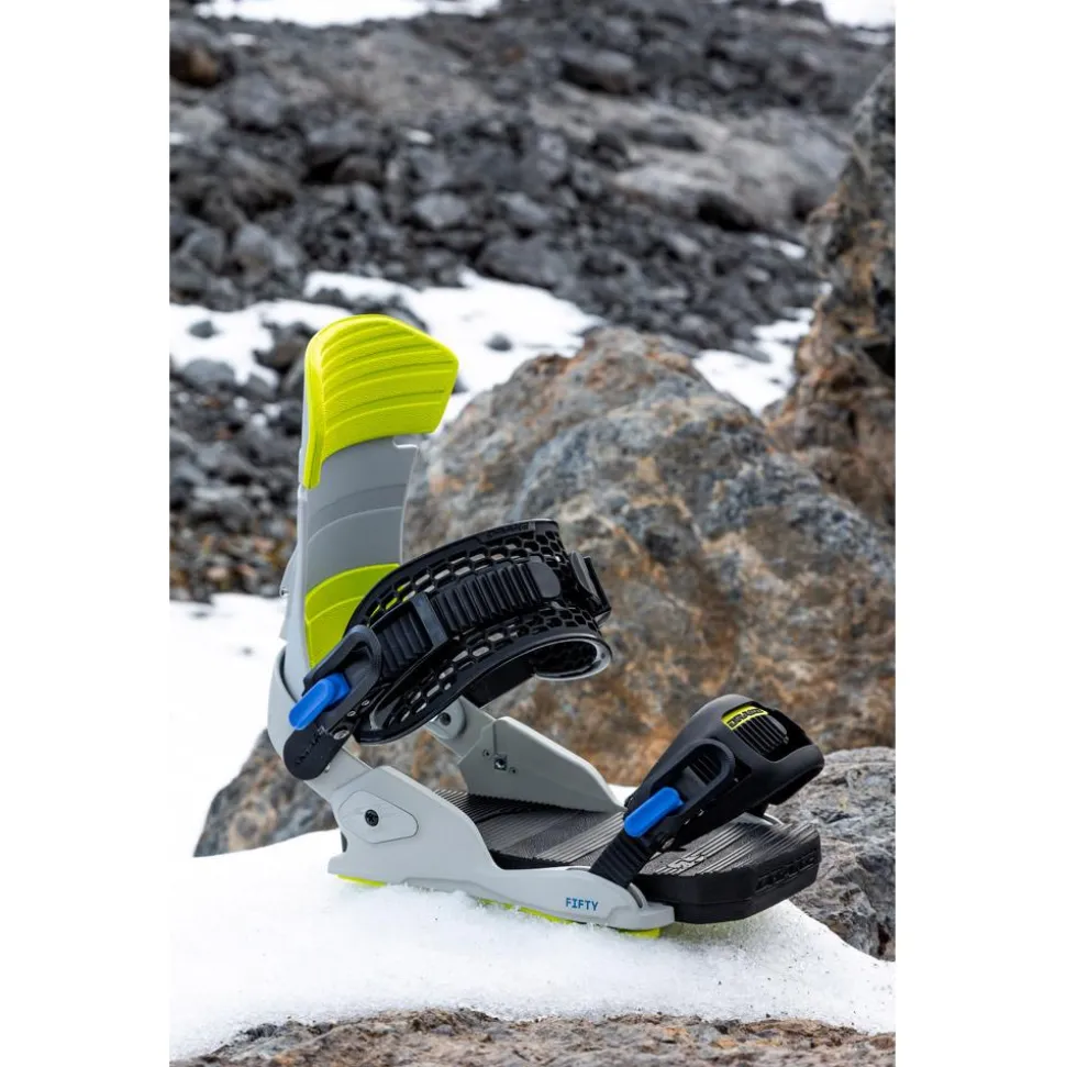 Fix Snowboard Drake Fifty Grey Lime