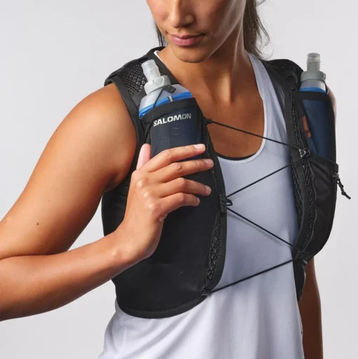 Gilet Trail Salomon Active Skin 4 Women Set Black Metal