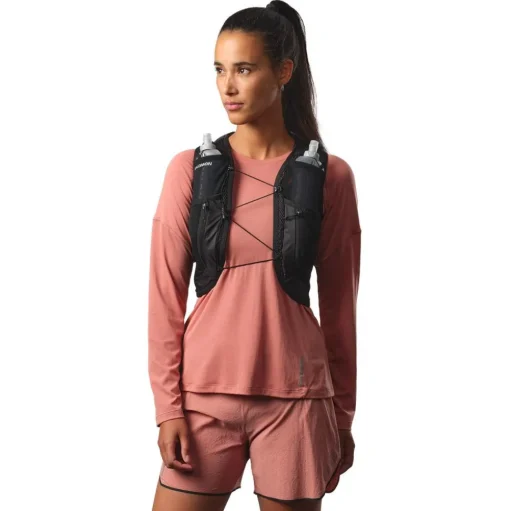Gilet Trail Salomon Active Skin 12 Women Set Black Metal