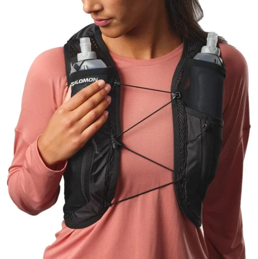 Gilet Trail Salomon Active Skin 12 Women Set Black Metal