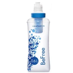 Gourde Katadyn Befree 0,6L Blue Transparent