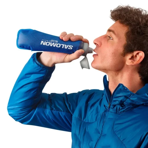 Gourde Salomon Soft Flask 400ml/13Oz Insulate 42mm Clear Blue