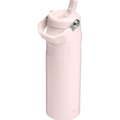 Gourde Stanley The Iceflow Bottle Flip Straw 0.07L (24Oz) Rose Quartz