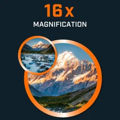 Jumelles Bushnell Powerview 2 16x32 Anthracite