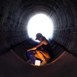 Lanterne Mpowerd Luci Base Light Translucide Grey