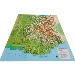 Les Alpes Françaises Et Ses Massifs Alpins + Cadre