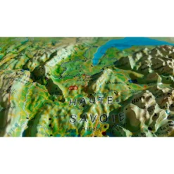 Les Alpes Françaises Et Ses Massifs Alpins + Cadre