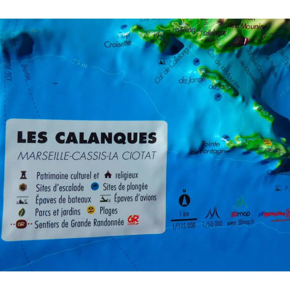 Les Calanques (Marseille-Cassis-La Ciotat) + Cadre