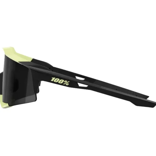 Lunettes de soleil 100% Speedcraft Soft Tact Glow Black Mirror Lens