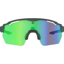 Lunettes de soleil AZR Coffret Race Rx Carbone Mate Multicouche Vert + Incolore