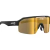 Lunettes de soleil AZR Coffret Sky Rx Noir Mat Gold Multicouche Incolore